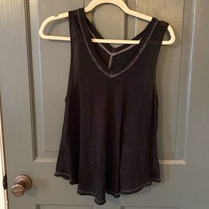 Free People Black Tank Top